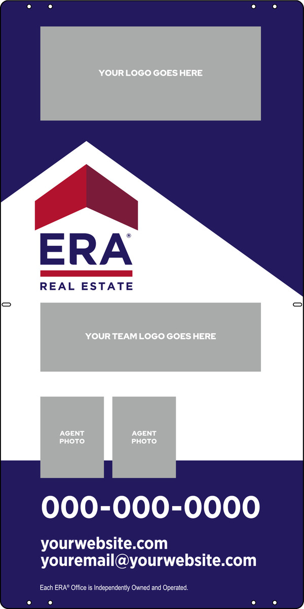 Team Logo - Photo Sign Panel, 36h x 18w, Steel